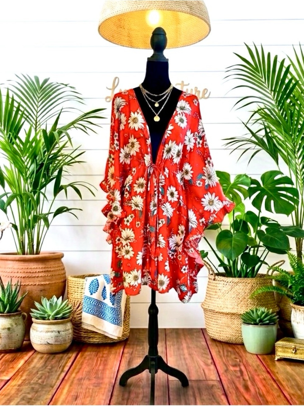 Jessica Simpson Ruffled Sides Dress Or Swimsuit Coverup